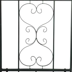 Arco in Ferro Battuto per Piante Rampicanti e Traliccio, Elegante Recinzione e Cancello da Giardino - Product Image 5
