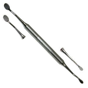 Lima y Raspador de Huesos de Acero Inoxidable de Doble Punta de Alta Calidad para Uso Quirúrgico Manual - Product Image 1