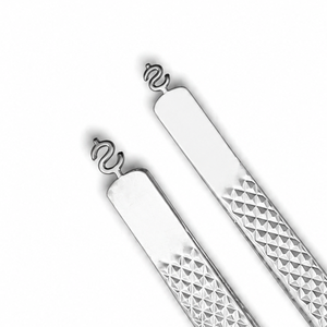 Stainless Steel <b>Eyelash</b> Tweezers Smooth Tip Precision Tool for Lash <b>Application</b> - Product Image 3