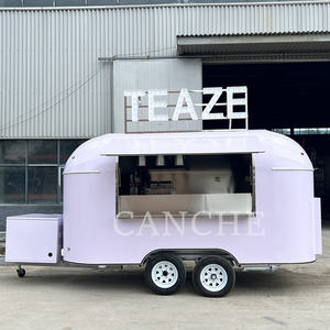 Camión de comida asequible con acabado de acero inoxidable y paneles solares, diseñado para mercados emergentes - Product Image 4