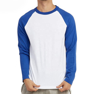 T-shirt à manches longues pour homme, couleur et taille personnalisées, 100% coton, respirant, écologique, vente flash - Product Image 5