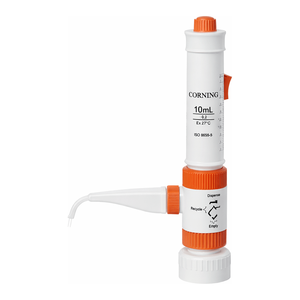Distributeur de liquides de laboratoire Corning Bottle Top Dispenser 0,25-100 mL, résistant aux produits chimiques, autoclavable, en PTFE - Product Image 2
