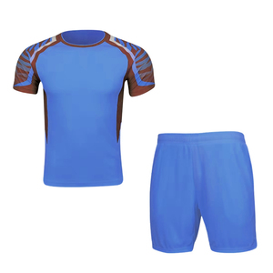Ensemble de vêtements de sport respirants et à séchage rapide pour l'entraînement et la compétition d'équipe, pour les clubs, ensemble d'uniformes sportifs haute performance 2026 - Product Image 1