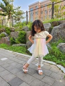 OZKIZ Korean Kids Premium Sandals Open <b>Toe</b> Bow Breathable Polyester Fashionable Summer Shoes for 2-7 Years Girls Wholesale - Product Image 5
