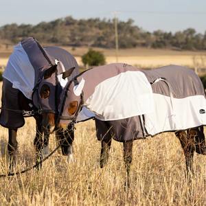 Mejor Precio: Mantas de Verano para Caballos de Algodón con Diseño de Diamantes, Mantas para Caballos Fáciles de Limpiar, Mantas para Caballos Lavables a Máquina - Product Image 2