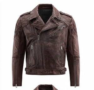 HIGH QUALITY PREMIUM VINTAGE LEATHER JACKET VERY CLASSY AND <b>COOL</b> - Product Image 5