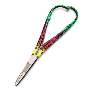 Tijeras para pesca con mosca, pinzas para remover anzuelos con estampado de trucha arcoíris, alicates de pesca - Product Image 1