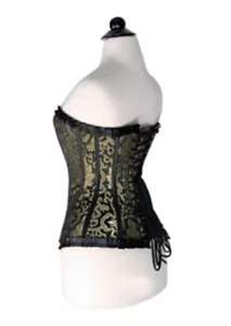 เสื้อครอเซ็ทผู้หญิงแบบเซ็กซี่ ทรงโอเวอร์บัสท ช่วยกระชับสัดส่วน ดีไซน์ทันสมัย ผ้าปักลาย สำหรับสาวพลัสไซส์ ระบายอากาศได้ดี - Product Image 2