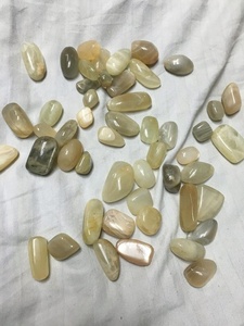 Moonstone Natural sin perforar caído piedras preciosas suelto cayó las piedras - Product Image 3