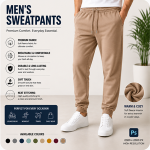 OEM ODM Custom Baggy Sweatpants Manufacturer Heavy Cotton French Terry Straight Fit <b>Pants</b> Unisex Blank Gym Casual Streetwear <b>Jog</b> - Product Image 2