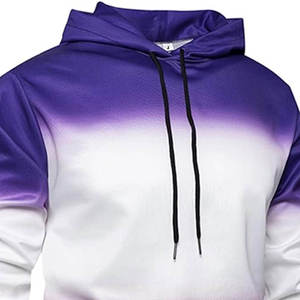 Sudadera con Capucha de Algodón y Forro Polar con Estampado de Goma Personalizada para Hombre, para Marcas de Ropa, Proveedor Mayorista de Ropa con Estampado de Goma, OEM - Product Image 3