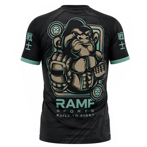 เสื้อรัดกล้ามสำหรับศิลปะการต่อสู้, เสื้อรัดกล้ามสำหรับฝึกซ้อม MMA BJJ, เสื้อรัดกล้ามสำหรับการต่อสู้ และเสื้อรัดกล้าม BJJ แบบสั่งทำที่ดีที่สุดสำหรับผู้ชาย - Product Image 2