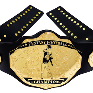 Ceinture de Champion de Fantasy Football Personnalisable, Plaque Dorée de Haute Qualité, Ceinture Sportive avec Design Premium pour les Vainqueurs - Product Image 5