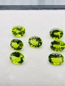 Peridoto Natural Certificado por IGI, Corte Ovalado, 7 Piezas, 39.81 CTS, Color Verde Premium, Claridad Excelente, Gemas de Calidad Fina - Product Image 2