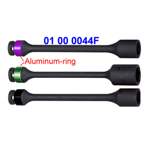 1/2" x 200 mmL <b>Extension</b> <b>Socket</b> with Alu ring OEM ODM Taiwan Supplier - Product Image 1