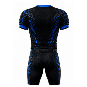 Uniforme de football américain, durable, idéal pour les entraînements, coupe ajustée. - Product Image 2