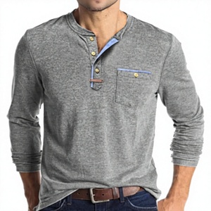 Wholesale Men's Long Sleeve Running <b>Tshirt</b> Sublimation Printed Custom Logo Quick Dry 100% <b>Polyester</b> High Quality Regular Fit Hip - Product Image 1