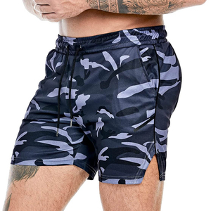 Shorts de performance vierges pour hommes en gros, personnalisables avec logo, en molleton bouclette, décontractés, légers, noirs, pour fitness et sport - Product Image 4