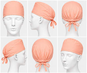 Nursing Hats Cotton <b>Scrub</b> <b>Caps</b> for Women Men Breathable Sweat Absorbing Adjustable Ponytail Outdoor Four Seasons Medical - Product Image 6