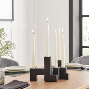 Candelabro Moderno de Hierro Sólido con Acabado Mate, Resistente al Calor, Duradero, Tamaño y Logotipo Personalizables para Decoración Interior/Exterior del Hogar - Product Image 2