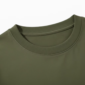 Camiseta de Manga Corta para Niñas, de Algodón y Felpa, 240g, Transpirable, Absorbente de Humedad, Cuello Redondo, con Estampado de Letras Dulces y Logotipo Personalizado - Product Image 3