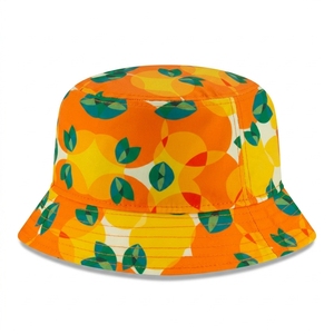 Chapeau seau à motif de fruits unisexe, décontracté, printemps-été, vêtements de plage, toile en polyester, taille adulte 56-58CM - Product Image 1