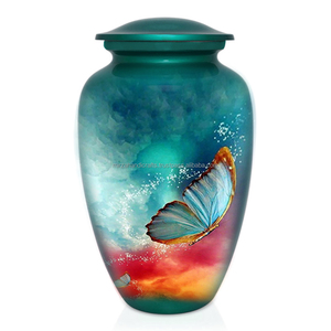 โกศสำหรับงานศพของผู้ใหญ่เถ้ากระดูก200ลูกบาศก์นิ้วแบบคลาสสิกดีไซน์ใหม่ - Product Image 1