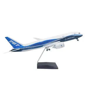 Manufacturer 43cm Original Livery Boeing Large Resin 787 Model Plane United Aircraft Model