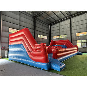 Carrera de obstáculos de juego Wipeout inflable de grado comercial para negocios de alquiler y eventos de Carnaval - Product Image 5