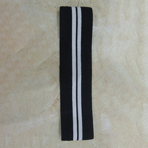 Banda de Resistencia Elástica de Poliéster con Círculo Negro y Rayas Blancas para Entrenamiento Físico - Product Image 5