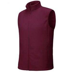 Gilets d'hiver chauds en polaire pour hommes, imperméables, réversibles, 100 % laine, coupe-vent, décontractés, à fermeture éclair, vente en gros - Product Image 2