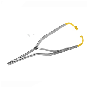 Porte-aiguille Gillies Premium 16 cm en acier inoxydable, pince à suture pour microchirurgie, certifié CE, instrument chirurgical manuel - Product Image 1
