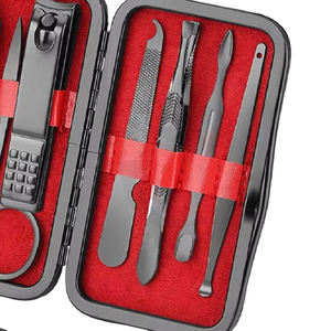 Ensemble de coupe-ongles en acier inoxydable professionnel classique de haute qualité, durable, portable, 7 pièces, kit d'outils de manucure et de pédicure - Product Image 3