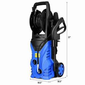 Hidrolavadora Eléctrica de Alta Presión de 1800W con 2030 PSI, Incluye Carrete para Manguera, Producto de Limpieza Mejor Valorado en 2023 - Product Image 5