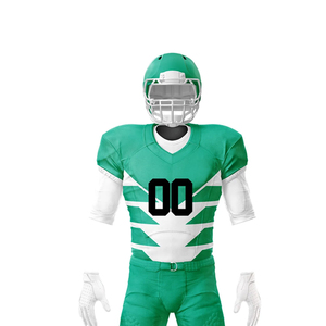 Custom Design American Football Uniform for <b>Men</b> Plus Size Short Sleeve Spandex/Polyester Material High Quality - Product Image 3