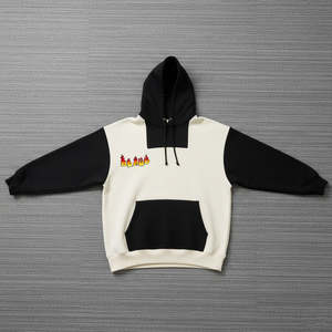 เสื้อฮู้ดดี้ผ้าคอตตอนผสมหลากสี ดีไซน์ใหม่ ขายส่ง เนื้อผ้าระบายอากาศดี ทรงหลวมไหล่ตก ใส่สบาย อุ่นเหมาะสำหรับฤดูหนาว สำหรับผู้ชาย - Product Image 6