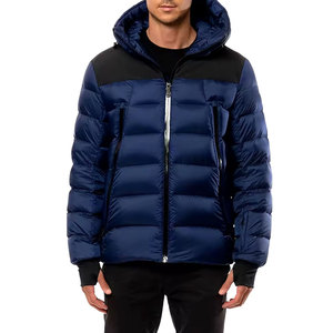 Veste matelassée personnalisée pour homme, veste d'hiver rembourrée pour homme, veste à capuche pour extérieur - Product Image 3
