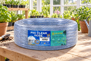 Tuyau transparent en PVC KARYON, diamètre intérieur 4 mm-50 mm, longueur 30 m, flexible, transparent, pour le transfert d'eau et d'air, montage mural pour usage industriel - Product Image 1