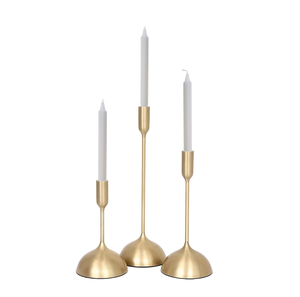 Wholesale Best Quality Aluminium Candle Stand for Home Decor Candle Holder Brass Finished Casted Handmade Customized - Product Image 5