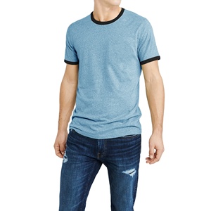 เสื้อยืดผ้าเจอร์ซีย์เปล่าระบายอากาศขนาดพิเศษออกแบบได้เองจากโรงงาน - Product Image 1