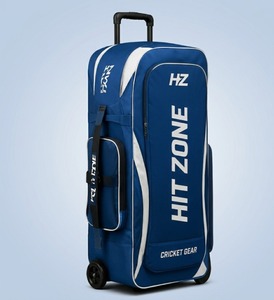 Bolsa de Transporte para Equipo de Cricket Hit Zone Advanced, Resistente, con Ruedas Suaves, Secciones Espaciosas y Carcasa Exterior Duradera - Product Image 1