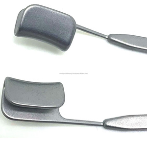 Espéculo Ocular Curvo de Acero Inoxidable, Instrumento Quirúrgico Oftálmico Reutilizable, Herramienta Médica ORL, Retractor Manual, CE ISO13485 - Product Image 2