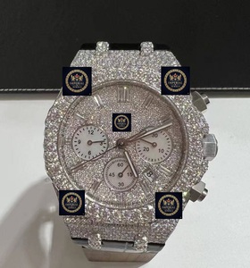 Montre chronographe unisexe de luxe Imperial Jewels en acier inoxydable, boîtier de 42 mm, cristal saphir, mouvement mécanique analogique, GPS, 10 bars - Product Image 1