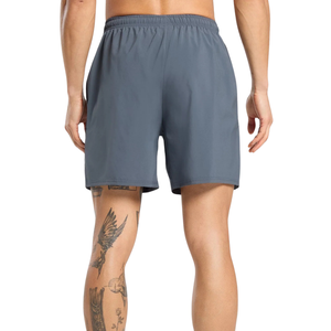 กางเกงขาสั้นออกกำลังกายทรงสลิมฟิต 7 นิ้ว ระบายอากาศได้ดี สีไทเทเนียมบลู สำหรับผู้ชาย - Product Image 2