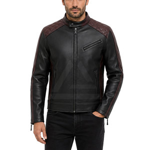 Blouson de motard au design inspiré de la moto, de qualité supérieure, avec une construction durable, idéal pour les voyages, les tenues décontractées et le style de tous les jours. - Product Image 3