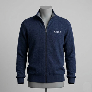 Sudadera y Chaqueta con Capucha para Hombre, Estilo Bomber, Ligera, con Cierre, de Forro Polar, Transpirable, Cálida, Resistente al Viento y Ecológica, Venta al Por Mayor - Product Image 3