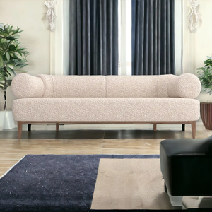 Sofá de Madera Maciza de Primera Calidad – Muebles Cómodos para Sala de Estar con Diseño Elegante para Decoración de Comedor, Hogar, Hotel y Villa - Product Image 2