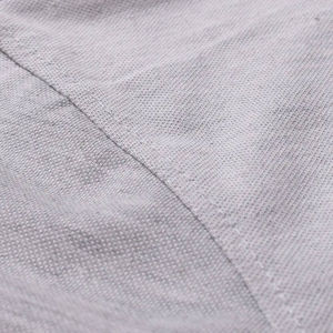 Chemise décontractée pour homme en maille unie respirante brodée, 200 g/m², polyester et coton, manches courtes, logo personnalisé - Product Image 5
