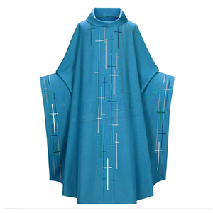 เสื้อคลุมของนักบวชในโบสถ์สำหรับผู้ชายเสื้อคลุมสั่งตัดคุณภาพสูง - Product Image 6