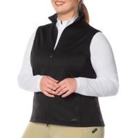 Gilet de sport en softshell respirant pour femmes, performance équestre, logo personnalisé, sans manches, extensible, absorbant la transpiration